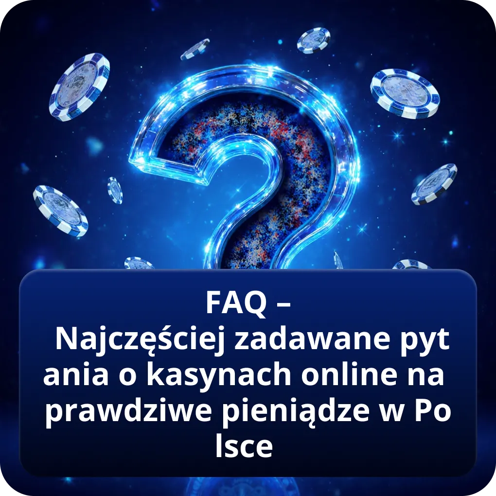 FAQ – Najczęściej zadawane pytania o kasynach online na prawdziwe pieniądze w Polsce
